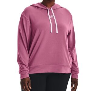 Under Armour women’s Plus Size Rival French-Terry Fleece Hoodie